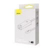 ADAPTOR RETEA Baseus Lite, USB Type-C to RJ-45 Gigabit LAN, LED, negru &quot;WKQX000301&quot; (timbru verde 0.18 lei)  - 6932172606114