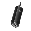 ADAPTOR RETEA Baseus Lite, USB Type-C to RJ-45 Gigabit LAN, LED, negru &quot;WKQX000301&quot; (timbru verde 0.18 lei)  - 6932172606114