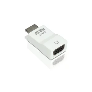 ADAPTOR video ATEN, HDMI (T) la VGA (M), Full HD (1920x1080) la 60Hz, &quot;VC810-AT&quot; (timbru verde 0.08 lei)