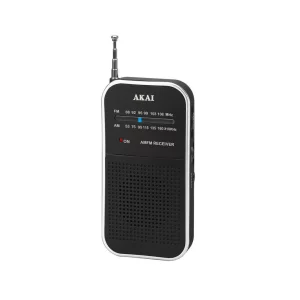 Akai APR-350 Pocket AM-FM Radio, &quot;APR-350&quot; (timbru verde 2 lei)