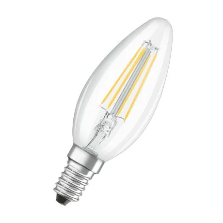 BEC LED Osram, soclu E14, putere 4W, forma lumanare, lumina alb naturala, alimentare 220 - 240 V, &quot;000004058075114937&quot; (timbru verde 0.45 lei)