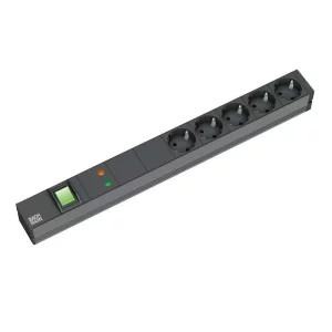 BM IT PDU  power strip 5x sockets,1x swi &quot;BM-333.537&quot; (timbru verde 11 lei)