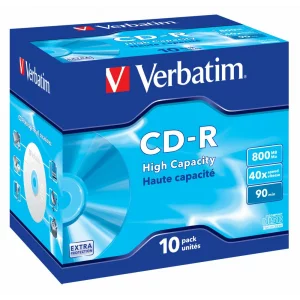 CD-R EXTRA PROTECTION SURFACE, 40X, 800MB, Jewel Case set 10 buc, &quot;43428-Pack&quot;