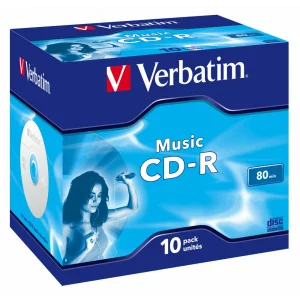 CD-R MUSIC LIFE PLUS, , 80min, Jewel Case set 10 buc, &quot;43365-Pack&quot;