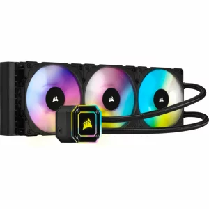 COOLER CORSAIR, &quot;iCUE H150i ELITE CAPELLIX&quot;, skt. universal, racire cu lichid, vent. 120 mm x 3, 2400 rpm, LED RGB ,&quot;CW-9060048-WW&quot; (timbru verde 2.00 lei)