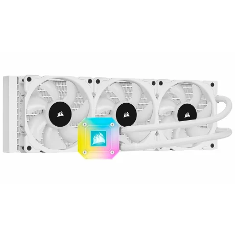 COOLER CORSAIR, &quot;iCUE H150i ELITE CAPELLIX&quot;, skt. universal, racire cu lichid, vent. 120 mm x 3, 2400 rpm, LED RGB ,&quot;CW-9060051-WW&quot; (timbru verde 2.00 lei)