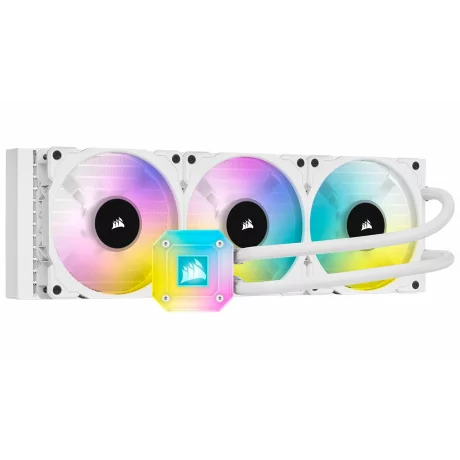 COOLER CORSAIR, &quot;iCUE H150i ELITE CAPELLIX&quot;, skt. universal, racire cu lichid, vent. 120 mm x 3, 2400 rpm, LED RGB ,&quot;CW-9060051-WW&quot; (timbru verde 2.00 lei)