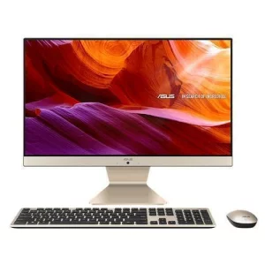 DESKTOP ASUS, All-in-one, 24 inch, CPU AMD Ryzen 5 3500U, AMD Radeon RX Vega 8, memorie 8 GB, SSD 512 GB, tastatura si mouse, fara sistem de operare, &quot;M241DAK-BA075M&quot; (timbru verde 10 lei)