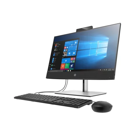 DESKTOP HP, All-in-one, CPU i5-10500T, monitor 23.8 inch, Intel UHD Graphics 630, memorie 8 GB, SSD 256 GB, unitate optica, Windows 10 Pro, &quot;1C6X7EA&quot; (timbru verde 10 lei)