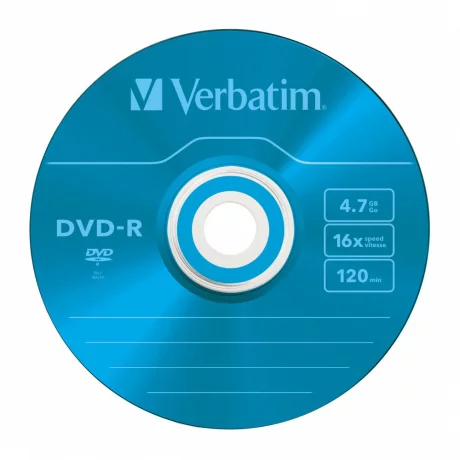 DVD-R COLOUR SURFACE, 16X, 4.7GB, Slim Case 1 buc, &quot;43557&quot;