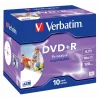 DVD+R AZO WIDE PRINTABLE SURFACE, 16X, 4.7GB, Jewel Case set 10 buc, &quot;43508-Pack&quot;