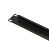 EXTRALINK EX.9670 Cable organizer 1U with brush black &quot;EX.9670&quot;