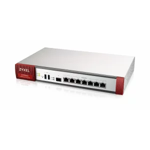 FIREWALL ZYXEL ATP500, 7x LAN/DMZ, 1x SFP, 1000 Mbps, IKEv2, IPSec, SSL, L2TP/IPSec, fanless, &quot;ATP500-EU0102F&quot; (timbru verde 4.00 lei)