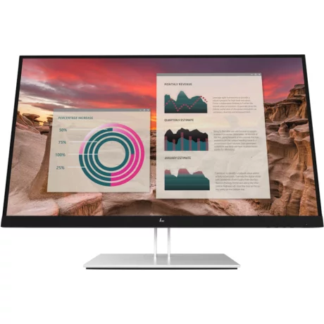 HP E27u G4 27inch IPS QHD 16:9 1000:1 250cd/m2 5ms HDMI DP USB-C USB hub, &quot;189T3AA#ABB&quot; (timbru verde 7 lei)