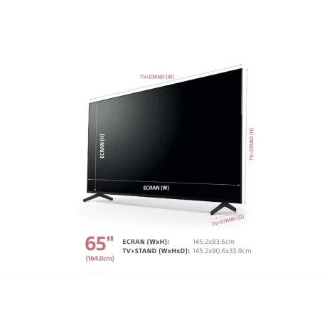 LED TV 65&quot; SONY KD65X80KAEP, &quot;KD65X80KAEP&quot; (timbru verde 15 lei)