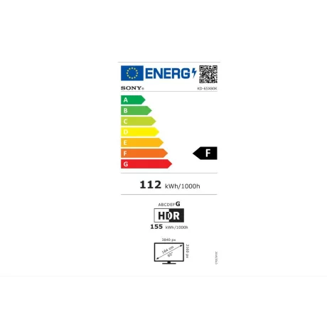 LED TV 65&quot; SONY KD65X80KAEP, &quot;KD65X80KAEP&quot; (timbru verde 15 lei)