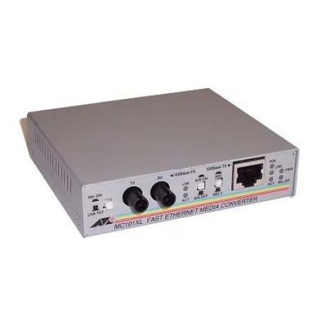 Media Converter 100BaseTX to 100BaseFX (ST Multimode) &quot;AT-MC101XL-60&quot;