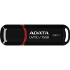 MEMORIE USB 3.2 ADATA 16 GB, cu capac, carcasa plastic, negru, &quot;AUV150-16G-RBK&quot; (timbru verde 0.03 lei)