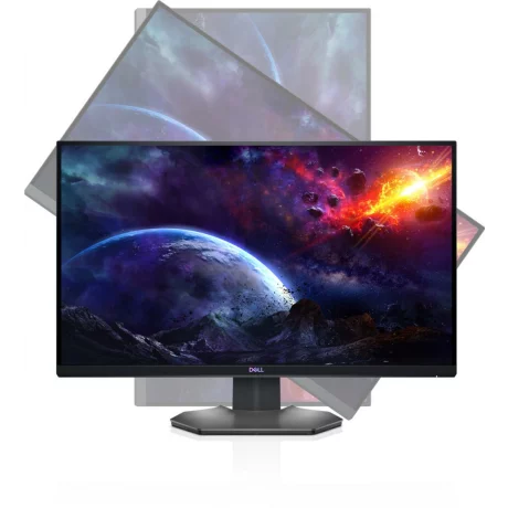 MONITOR Dell 27 inch, Gaming, IPS, WQHD (2560 x 1440), Wide, 400 cd/mp, 1 ms, HDMI | DisplayPort, &quot;S2721DGFA&quot; (timbru verde 7 lei)