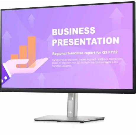 MONITOR Dell 27 inch, home | office, IPS, Full HD (1920 x 1080), Wide, 300 cd/mp, 5 ms, HDMI | DisplayPort, &quot;P2722HE&quot; (timbru verde 7 lei)