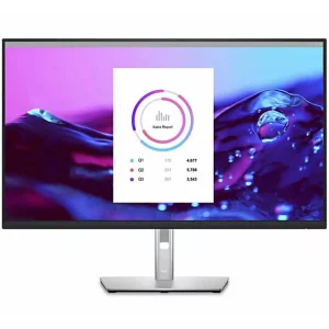 MONITOR Dell 31.5 inch, home | office, IPS, 4K UHD (3840 x 2160), Wide, 350 cd/mp, 5 ms, HDMI | DisplayPort, &quot;P3222QE&quot; (timbru verde 7 lei)