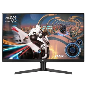 MONITOR LG 31.5&quot;, gaming, VA, WQHD (2560 x 1440), Wide, 400 cd/mp, 1 ms, HDMI x 2, DisplayPort, &quot;32GK850F-B&quot; (timbru verde 7 lei)