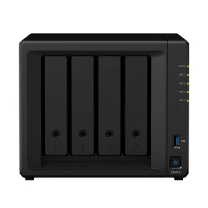 NAS SYNOLOGY, desktop, HDD x 4, capacitate maxima 64 TB, memorie RAM 2 GB, RJ-45 (Gigabit) x 2, porturi USB 3.0 x 2, &quot;DS418&quot; (timbru verde 4 lei)