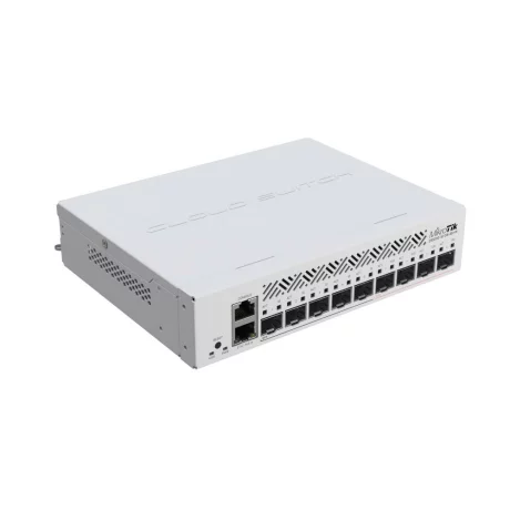 NET ROUTER/SWITCH 9PORT/CRS310-1G-5S-4S+IN MIKROTIK, &quot;CRS310-1G-5S-4S+IN&quot; (timbru verde 2 lei)