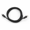 PATCH CORD  COAXIAL GEMBIRD, RG59,  1.8m, male to female, negru &quot;CCV-515&quot; (timbru verde 0.08 lei)