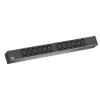 PDU BACHMANN, 1U pt. rack 19 inch, 12 prize IEC, intrare Schuko, max 16 A, cablu 2 m, negru, &quot;333.616&quot; (timbru verde 4 lei)