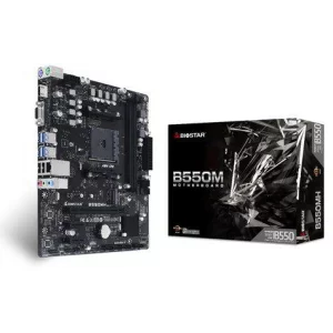 PLACA de BAZA Biostar &quot;B550MH&quot;, skt AM4, mATX, AMD B550, 2 x DDR4, max. 64 GB, 4 x SATA, 1 x M.2, 7.1, &quot;B550MH&quot;