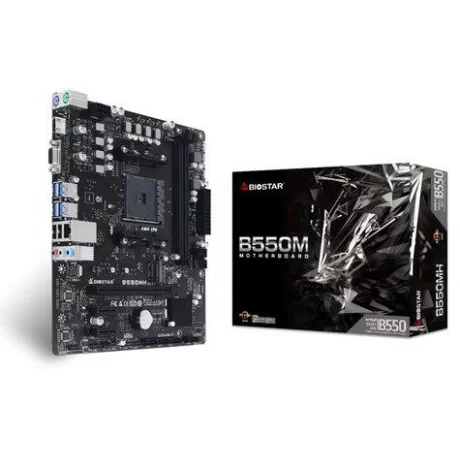 PLACA de BAZA Biostar &quot;B550MH&quot;, skt AM4, mATX, AMD B550, 2 x DDR4, max. 64 GB, 4 x SATA, 1 x M.2, 7.1, &quot;B550MH&quot;