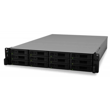 RackStation RS3618xs without Rack Kit (options: RKS1317)| CPU Intel Xeon D-1521, 64 bit, Quad Core 2.4 (base) / 2.7 (turbo) GHz,8 GB DDR4 UDIMM 12 x 3.5&quot;/2.5&quot; SATA HDD/SSD Drive Bays Max: 192 TB (16 TB HDD x 12) &quot;RS3618xs&quot; (timbru verde 2 lei)