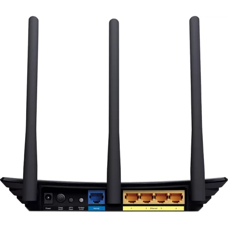 ROUTER TP-LINK wireless  450Mbps, 4 porturi 10/100Mbps, 3 antene externe, Atheros, 3T3R &quot;TL-WR940N&quot;/470251 (timbru verde 0.8 lei) 45504689