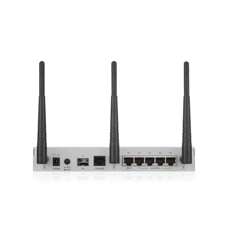 ROUTER ZYXEL ZyWall USG 20W, wired, port LAN 10/100/1000 x 4, port WAN 10/100/1000 x 1, &quot;USG20W-VPN-EU0101F&quot; (timbru verde 0.8 lei)