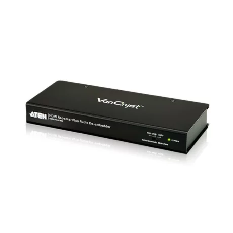 SPLITTER video &amp;amp; audio ATEN, split HDMI in audio &amp;amp; video, conector 1: HDMI (M); conector 2: HDMI (M), Toslink, RCA x 3, &quot;VC880-A7-G&quot; (timbru verde 0.8 lei)