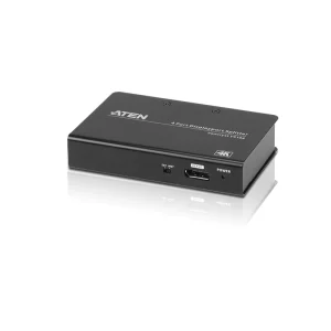 SPLITTER video ATEN, split 4 monitoare la 1 PC, conector 1: DisplayPort (M); conector 2: DisplayPort (M) x 4, &quot;VS194-AT-G&quot; (timbru verde 0.8 lei)