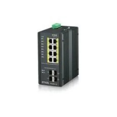 SWITCH PoE ZYXEL, &quot;RGS200-12P&quot;port Gigabit x 12, SFP SFP x 4, managed, nerackabil, carcasa metalica, &quot;RGS200-12P-ZZ0101F&quot; (timbru verde 2 lei)