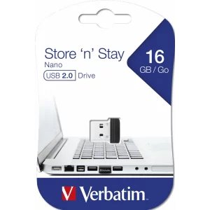 USB DRIVE 2.0 NANO STORE  N  STAY 16GB &quot;97464&quot; (timbru verde 0.03 lei)