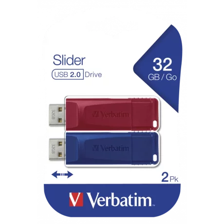 Memorii USB 2.0 STORE N GO SLIDER 2 X 32GB 49327