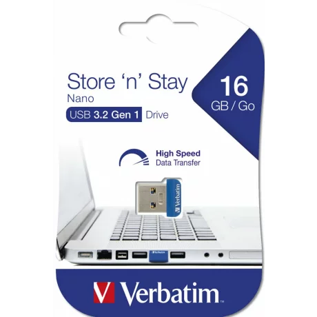USB DRIVE 3.0 NANO STORE  N  STAY 16GB &quot;98709&quot; (timbru verde 0.03 lei)
