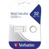 Memorie USB VERBATIM METAL EXECUTIVE USB 2.0 DRIVE SILVER 32GB 98749