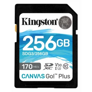 Memorie card MicroSD KINGSTON, 256 GB, MicroSD, clasa 10, standard UHS-I U3