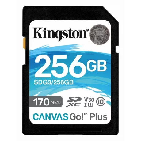 Memorie card MicroSD KINGSTON, 256 GB, MicroSD, clasa 10, standard UHS-I U3