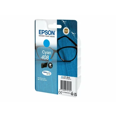 CARTUS CYAN 408L C13T09K24010 21,6ML ORIGINAL EPSON WORKFORCE PRO