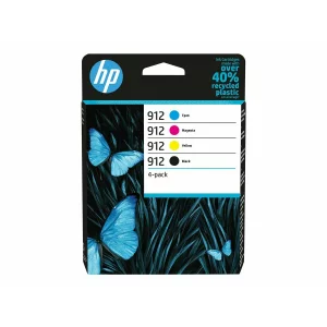 Cartus Cerneala HP 912 CMYK Original Ink Cartridge 4-Pack