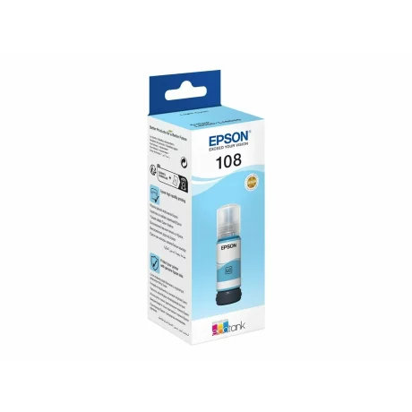 EPSON 108 EcoTank Light Cyan Ink Bottle