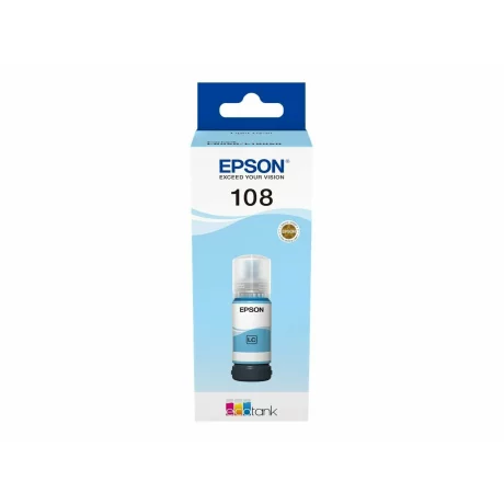 EPSON 108 EcoTank Light Cyan Ink Bottle