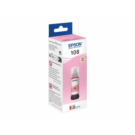 EPSON 108 EcoTank Light Magenta Ink Bottle