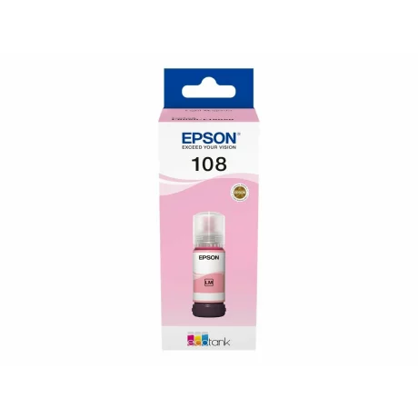 EPSON 108 EcoTank Light Magenta Ink Bottle